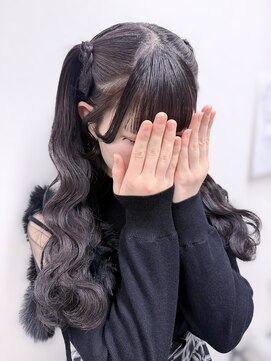 アールエーサロンモノクロ 秋葉原(RA SALON モノクロ) 編み上げハーフツイン