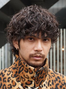 フィフス 札幌大通(fifth) 札幌メンズパーマ波巻きスパイラルパーマメンズマッシュウルフ