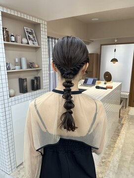 ケシキ 表参道 原宿(kesiki.) 結婚式/お呼ばれヘア/ヘアセット/ヘアアレンジ