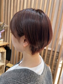 ツムギ(tumugi)の写真/【メテオ取扱店◎】東洋人の頭に合わせたシルキーカットで抜群のもち◎ボブやショートボブが得意です◎