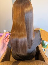 ミストヒーティング｜トリートメントを定着させ、補強して仕上げます