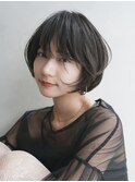 大人可愛い20代30代40代50代小顔ショートボブナチュラルショート
