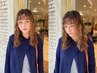 【くるくるにかけたい♪】カット+くるくるしっかりパーマ+トリートメント