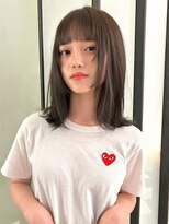 ラパンセ ブルー(LA PENSEE BLEU)&nbsp;オリーブベージュカラー　艶カラー