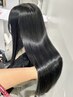 【レディース】カット+髪に優しい酸性ストレート+トリートメント 八王子