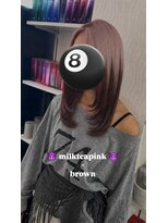 ビースト(BEEST) pink×brown