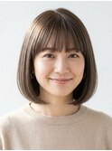 お手入れ簡単ボブ