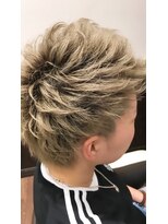 レガリア 明石店(Regalia) ヘーゼルベージュのジェットモヒカンstyle