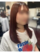 ローレン(LOREM)&nbsp;大人気♪レイヤーカット7.8レッドブラウン