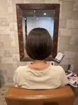 ヘアサロン アプリ(hair salon APPLI) オリーブベージュでトーンUP!