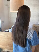 アルベリー ヘアーアンドスパ 浜松上島店(ALBELY hair&spa)&nbsp;縮毛矯正、ベージュブラウン