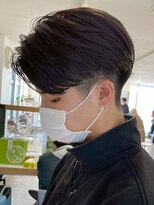 ラヴィズム バイ フィフス 新潟駅前店(LUVISM by fifth)&nbsp;新潟駅駅フェザーパーマニュアンスパーマ毛流れセンターパート