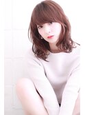 ボブよりちょっと長めの大人ヘア