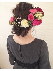 成人式、卒業式を生花でオシャレにアレンジ！