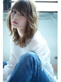 Chlom新宿☆フェザーハイレイヤーシナモングレー TEL 0364574337
