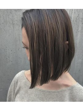 リマ(RIMA) 【RIMA】  外国人風☆グレージュ×ミルクティーハイライト