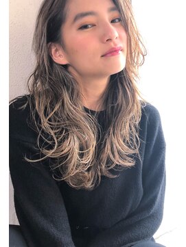 リマ(RIMA) 【RIMA】 外国人風☆クセ毛風なラフカール×ルーズパーマ