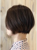 大人ショートボブ
