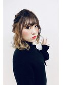 Lia&汐見悠佑 インナーカラー&簡単アレンジ