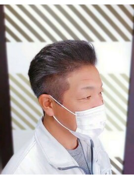バーバーバー 都賀(BARBER-BAR) BARBERグレイオールバック