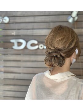 ディーカラー D-COLOR カジュアル×ルーズシニヨン