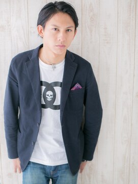 モッズヘア メン 上尾東口店(mod's hair men) ≪mod's men≫アップバング＆セミウエット七三スタイルI