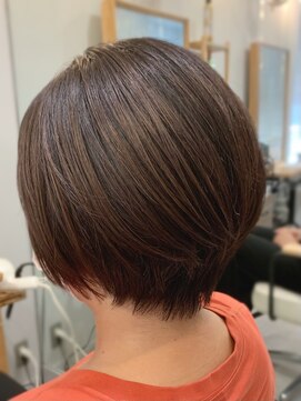 グラッシー センター北店(GLASSI) ★大人かわいい小顔マッシュショート★丸み