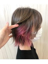 エムツージェイ(M2J) ☆インナーピンク&アッシュベージュ☆