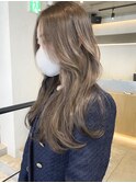 "艶と透明感のある【魔法のプラチナ】ヘア★"ベージュ髪