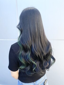 エヴァー(ever) インナー/くびれヘア/ビタミンカラー[表参道駅/原宿駅]