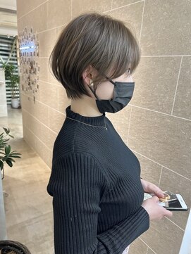 サンドシーン(sand scene) ＠thisiskaito [原宿表参道駅/ショコラベージュ/ボブルフ/カール