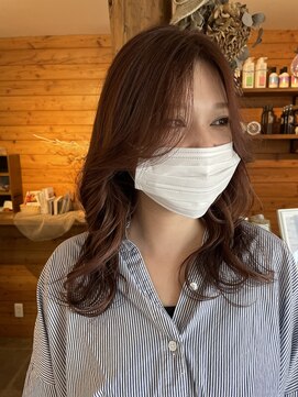ビスクヘアデザイン(bisq hair design) layer style × inner color