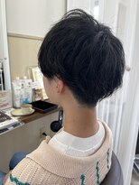 コア フィール ア デイ(COIFFURE A DAY) 《見附　今町》エアリーパーマ　マッシュ刈り上げ　ボーイッシュ