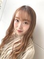 ヴァンカウンシル 福岡店(VAN COUNCIL) 赤味を抑えた外国人風カラーで仕上がり明るめ大人ベージュです♪