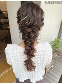 ヘアアレンジお客様スタイル