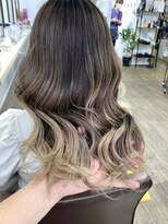 ユートピア(U topia)&nbsp;バレイヤージュ/シルバーカラー/ラベンダーアッシュ