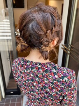 ティダスマイル(tida smile) ヘアアレンジお客様スタイル