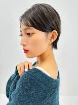 オーバーヘアー 枚方店(over hair) 【La fith】丸みショート×オリーブブラウン