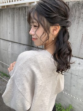 ビューティーサロン クイーン(beauty salon QUEEN) ふわふわハーフアップ♪