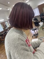 トップヘアー 中庄店(TOP HAIR fuapua) ふんわりボブヘアー 【 mery 】
