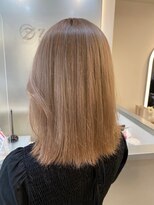 ジーナ 船橋(Zina)&nbsp;髪質改善＊マチルダボブアッシュカラー＊美髪【Zina船橋】