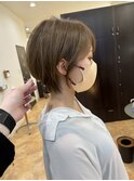 【シンプルなのに可愛い☆くびれショート】八戸ショートヘア