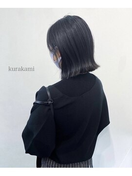 モアナバイヘッドライト 浦添店(Moana by HEADLIGHT) Moana【浦添】#ネイビー#ブルーグレージュ#外はね#大人可愛い