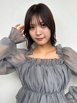 アレンヘアー 郡山開成店(ALLEN hair) 切りっぱなしボブ/ショートボブ/髪質改善/小顔/顔周り