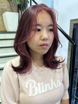 ゼスト 吉祥寺店(ZEST)&nbsp;フェイスフレーミング/ピンクカラー/zest吉祥寺yuna