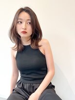 ネイロ バイ ジルブラン 葛西(NeiRo by JIL BLAN)&nbsp;ハイライト白髪ぼかしダブルカラーインナーカラーショートボブ