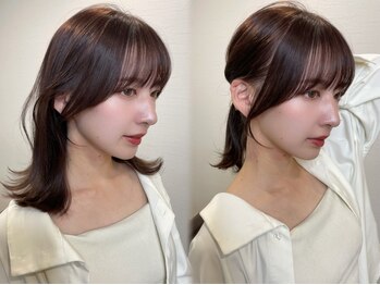 サク(Sac.)の写真/顔周りを少しだけカットするだけでもお顔の印象が変わります！「大人かわいい」にかかせない顔周りカット☆