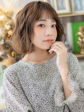 カバーヘアアンドスパ ブリス 浦和(COVER HAIR&SPA bliss) ボブパーマ大人可愛いフレンチカジュアルc5浦和20代30代40代