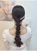 タイト編み下ろし