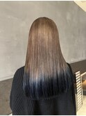 【りん】ルーツカラー,グラデーションカラー,ロング